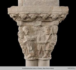 Kapitell mit Szenen der Gefangennahme Christi - E04PP16