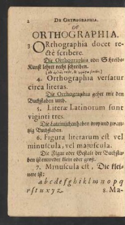 De Orthographia.