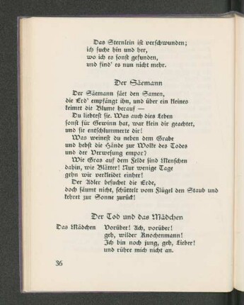 Der Tod und das Mädchen