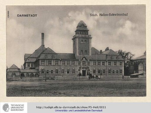 Städt. Hallen-Schwimmbad (erbaut 1909). (10)