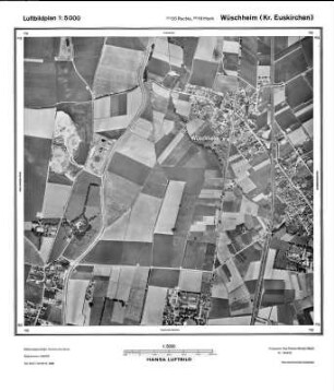 Wüschheim (Kreis Euskirchen), Gauß-Krüger-Koordinaten: Rechtswert: 2556, Hochwert: 5616