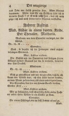 Anderer Auftritt