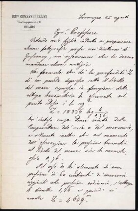 [Letter to Angelo Mosso]
