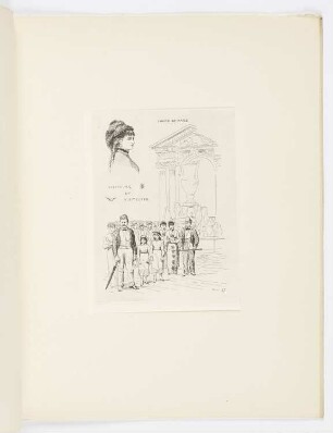 Champ de Mars - Visiteurs et visiteuses, Blatt 27 der Folge "L’Exposition Universelle 1878"