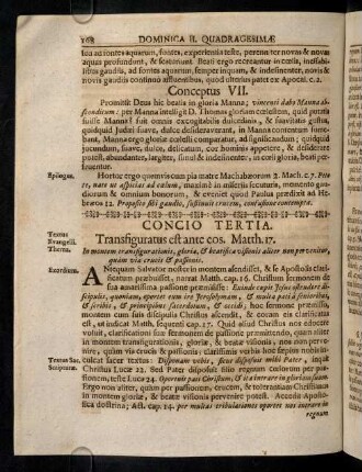 168-172, Concio III