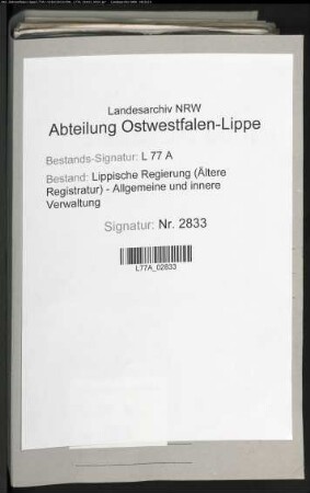 Grundstücksverkäufe in der Vogtei (sp. Amt) Lage und Heiden (Landkatasterkommissionssachen), Bd. 9