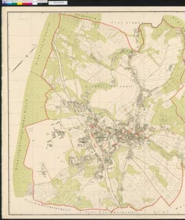 Stadtplan von Radeberg