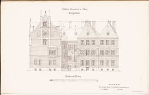 Stiftisches Gymnasium, Düren: Westansicht