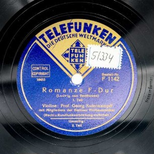 Romanze in F-Dur