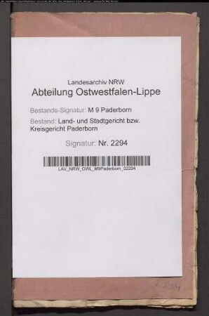 Erblasser: Stratmann, Maria Catharina: