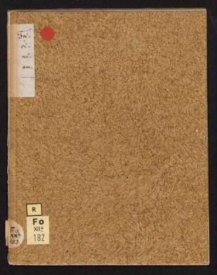 Tricinium. Das ist Dreyfaches Gleich : 1. Cursus Francofordianus. 2. Cursus mundi in primis Germ. Gall. Ital. et Hispan. 3. Dormitorium apostarum