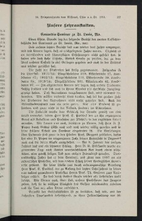23-67, Unsere Lehranstalten