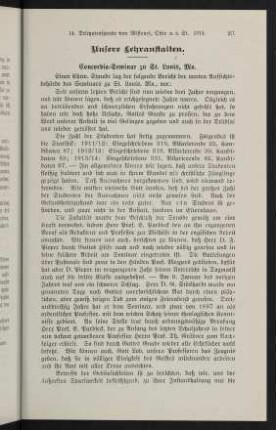 23-67, Unsere Lehranstalten
