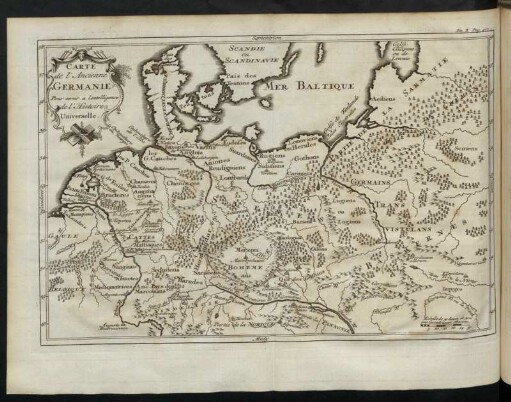 Carte de l´Ancienne Germanie[...]