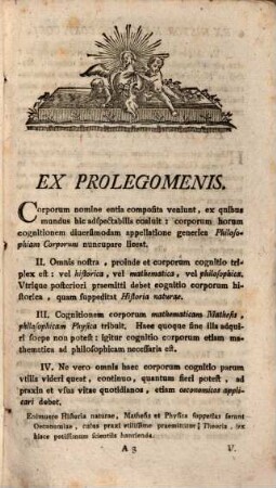 P. Gregorii Rauch Benedictini Andecensis, h.t. Philosophiae Professoris Synopsis Philosophiae Corporum
