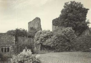 Meißen, Ruine des Klosters zum Heiligen Kreuz, Ansicht