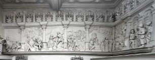Stuckreliefs mit biblischen Szenen