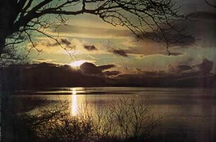 See bei Sonnenuntergang