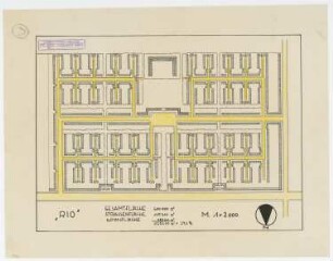 Städtebau "Rio": Lageplan M 1:2000