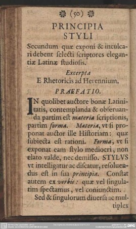 Principia Styli