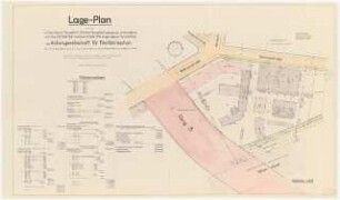 Afifa (AG für Filmfabrikation), Berlin: Lageplan mit Flächennachweis