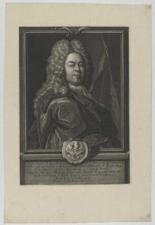 Bildnis des Fridericus Christianus ab Edelsheim