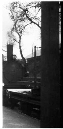 Lok 21, Bahnhof Hechingen, Rangieren zum Arbeitszug nach Haigerloch