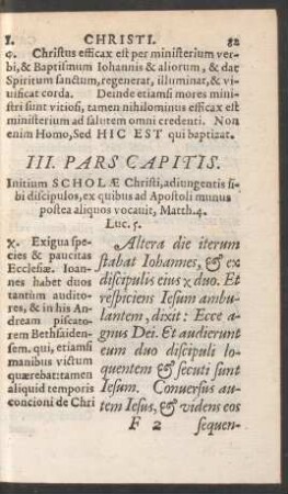 III. Pars Capitis.