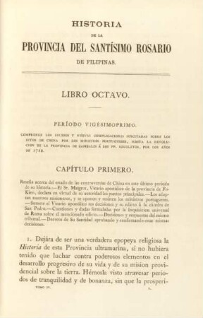 Período vigésimoprimo. Comprende los sucesos y nuevas complicaciones suscitatas ... for los anos de 1712