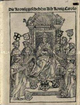 Die Krönung Karls V. in Aachen