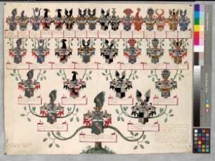 Proband: Kerckerinck, Johann Ludwig von; Vater: Kerckerinck, Matthias von; Mutter: Graes, Hedwig Christina von: Münster, Fbstm, Ritterschaft