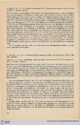 [Rezension von: Maria R. Alföldi, Antike Numismatik Bd. I (Theorie und Praxis) (Kulturgeschichte der antiken Welt)]]