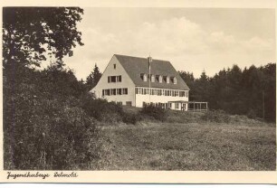 Jugendherberge auf dem Hiddeser Berg. Detmold. Schirrmannstraße