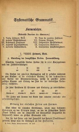 Schulgrammatik der französischen Sprache von Karl Ploetz