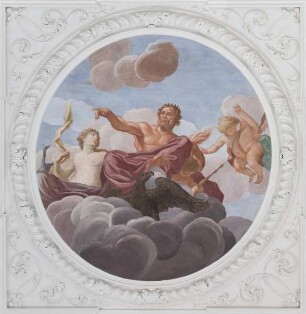 Decke des Großen Treppenhauses — Jupiter und Juno