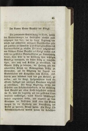 [Aus Baiern] : Im Namen Seiner Majestät des Königs ; [Schulnachrichten]