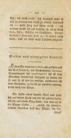 Sieben und vierzigstes Kapitel