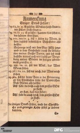 Anmerckung Einiger Druck-Fehler: