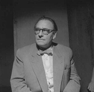 Porträt des Schauspielers und Regisseurs Wolfgang Heinz : Porträt von Wolfgang Heinz