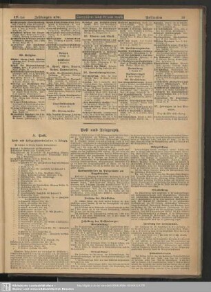 Post und Telegraph
