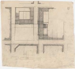 Grund, Peter; Mannheim; Handelskammer - Grundriss; Details