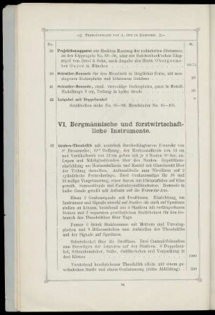 Bergmännische und forstwirtschaftliche Instrumente