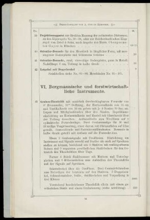Bergmännische und forstwirtschaftliche Instrumente