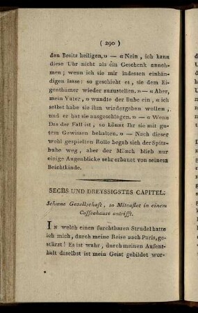 Sechs und Dreyssigstes Capitel. - Vierzigstes Capitel.