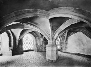 Evangelische Stadtkirche Sankt Aegidien : Innenaufnahme der Krypta