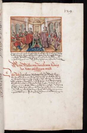 Erhebung und Krönung Rudolf I. zum deutschen König