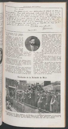 Traslación de la Pirámide de Mayo - [Fotografía]