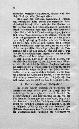4. Weltwirtschaft und Weltpolitik
