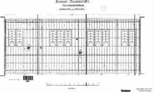 Freudenstadt Hbf: Empfangsgebäude Mittelbau Sparrenlage