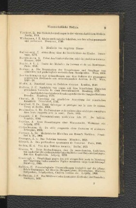 2. Medicin im engeren Sinne.